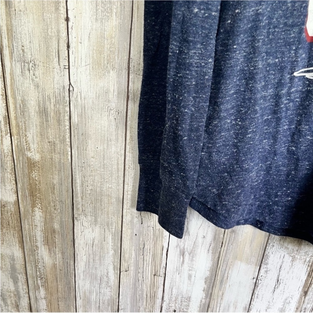 Nike Patriots Long Sleeve V Neck Tee - Picture 5 of 8